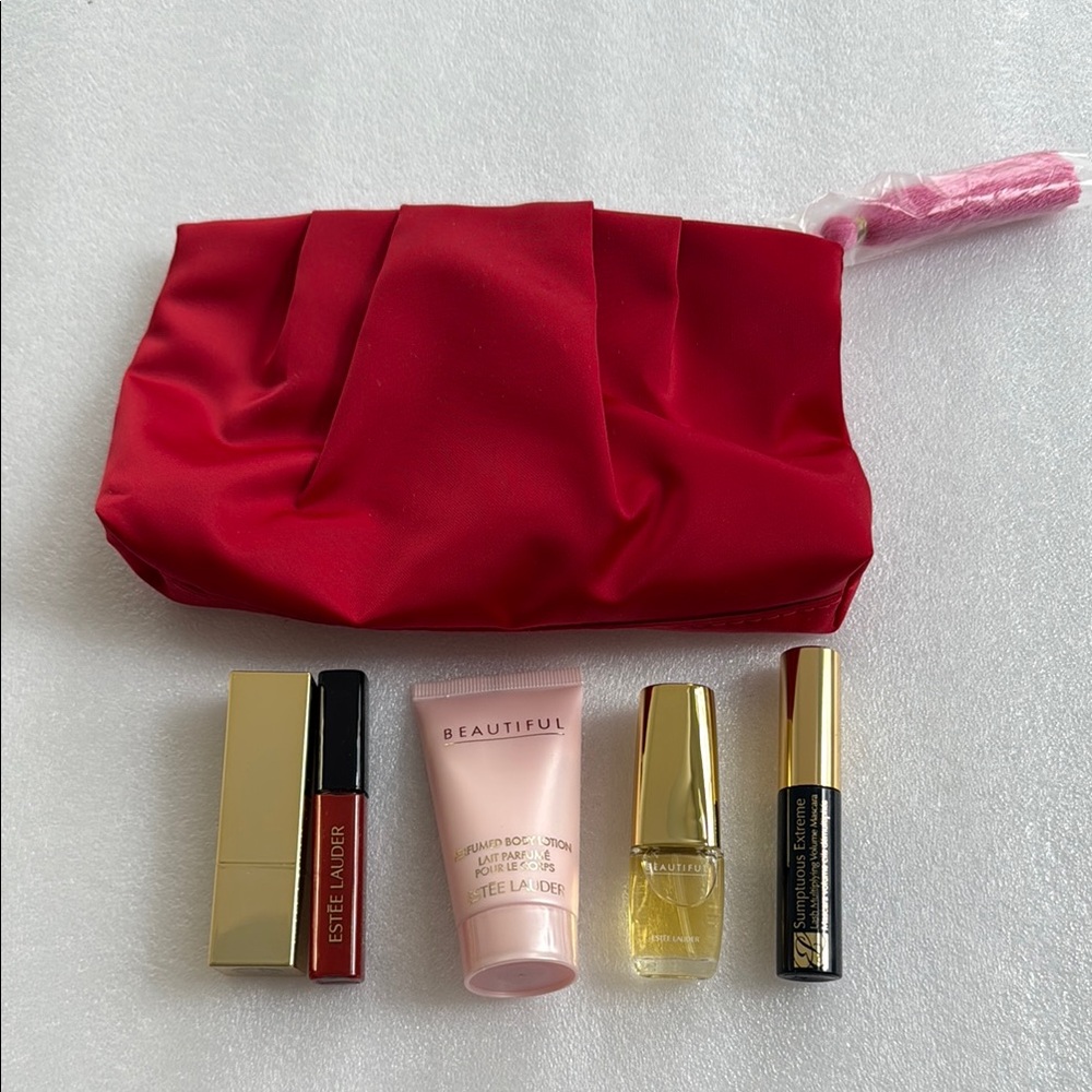 Estee Lauder Beautiful Gift Set Fragrance and Makeup